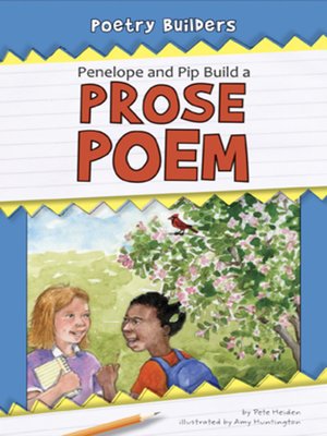 cover image of Penelope and Pip Build a Prose Poem